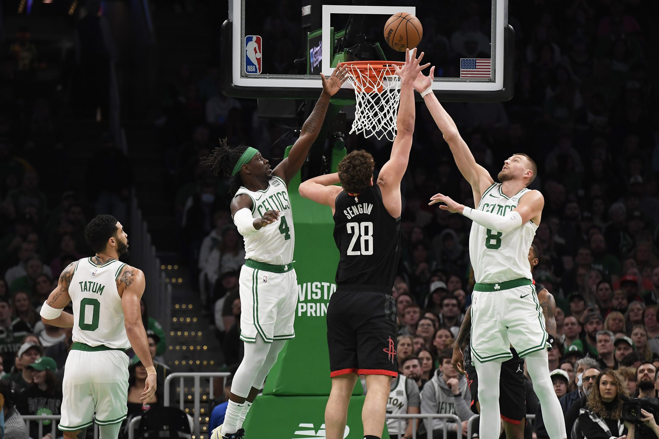 REPORT: Kristaps Porzingis, Jrue Holiday Boston Celtics Future In Jeopardy In Looming Apron Cap Hit 2 USATSI 22286671 168400517 lowres