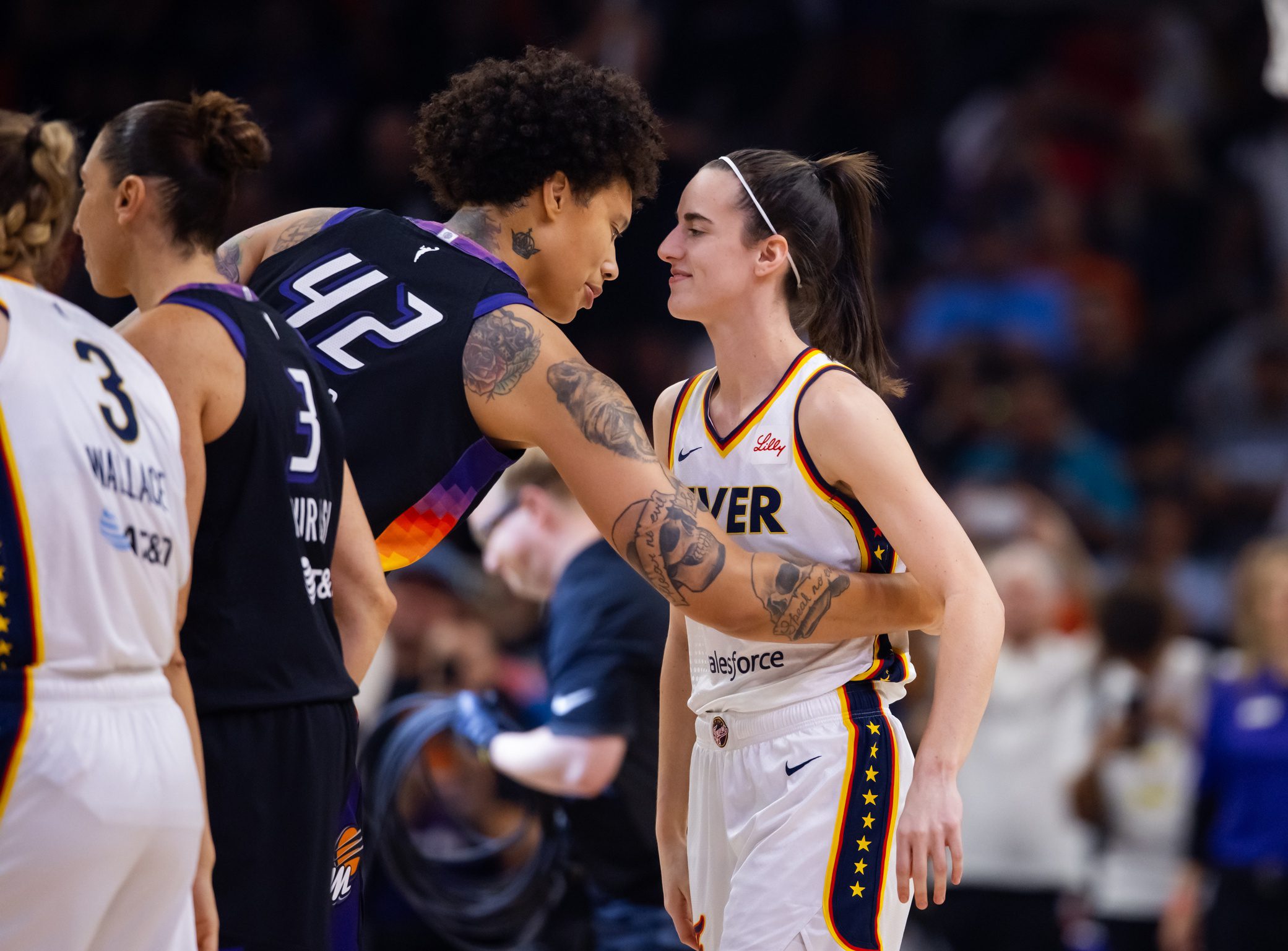 Caitlin Clark Encounter Prompted Indiana Fever Fans To Target Dream's  Brittney Griner