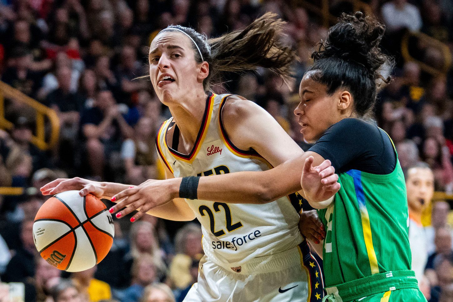 "TY!!! WHAT A WIN!!!": Caitlin Clark Fired Up After Tyrese Haliburton's Game-Winner Vs Pacers In Game 2 3 USATSI 26093046 168400517 lowres