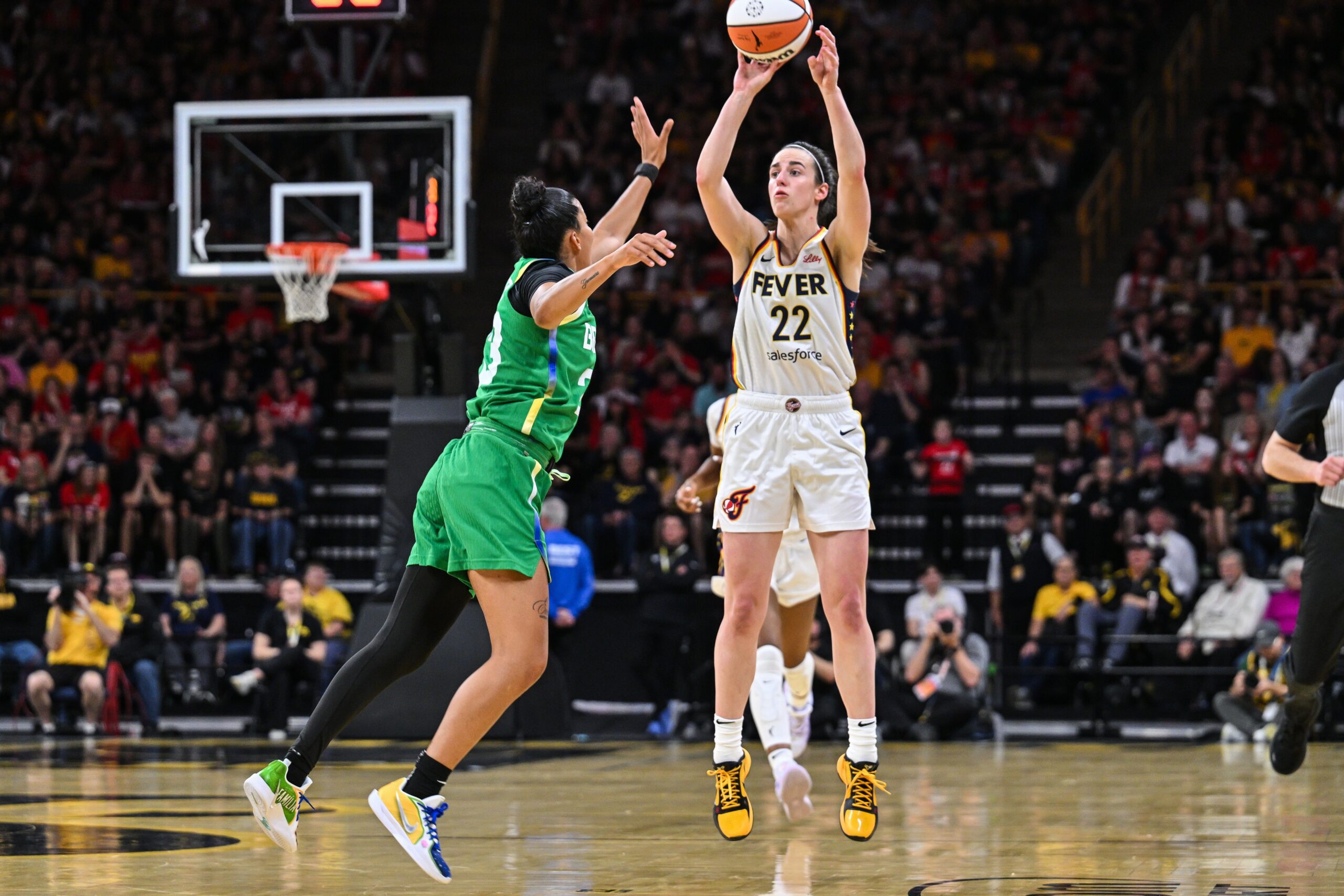 "TY!!! WHAT A WIN!!!": Caitlin Clark Fired Up After Tyrese Haliburton's Game-Winner Vs Pacers In Game 2 2 USATSI 26093745 168400517 lowres scaled