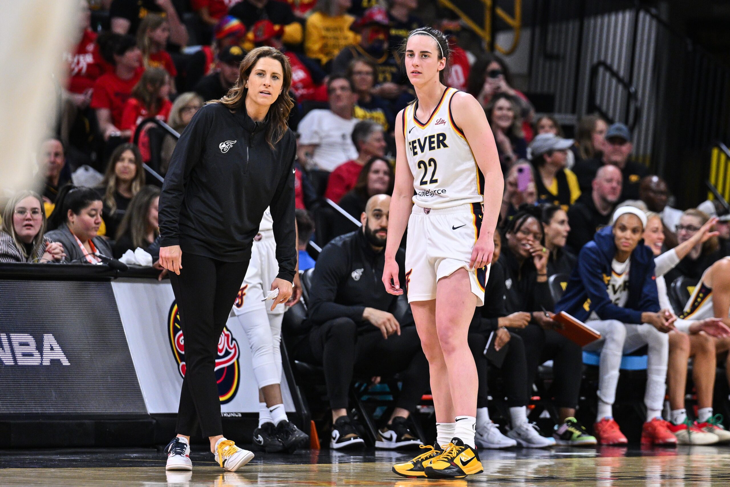 Caitlin Clark Not Getting Calls Gets Officials Slammed By Fever HC Stephanie  White