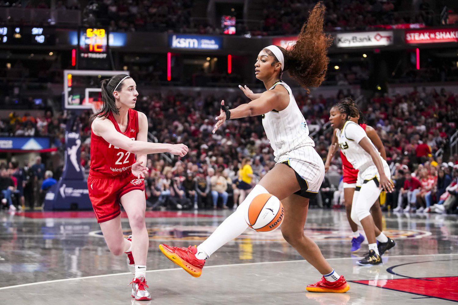 "Hate The Jersey, Love The Shoes": Angel Reese, Cameron Brink Reacts To DiJonai Carrington's Cowgirl Look 3 Angel Reese, Caitlin Clark