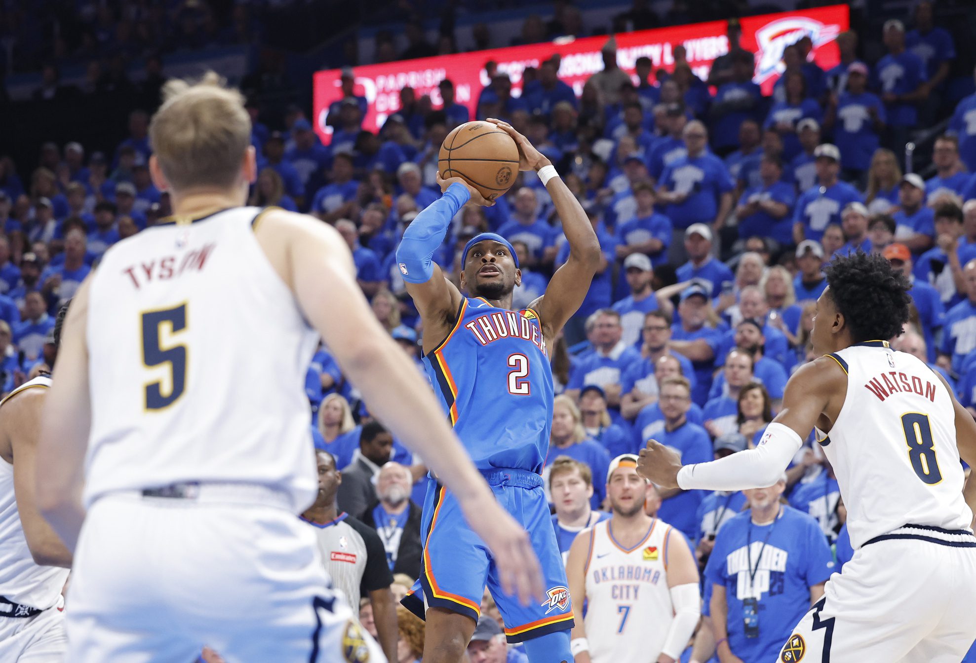 "They Had Us Shaking a Little Bit" - Oklahoma City Thunder's Luguentz Dort Reveals Their Toughest Opponents During Their 2025 Title Run 2 Shai Gilgeous-Alexander, Oklahoma City Thunder