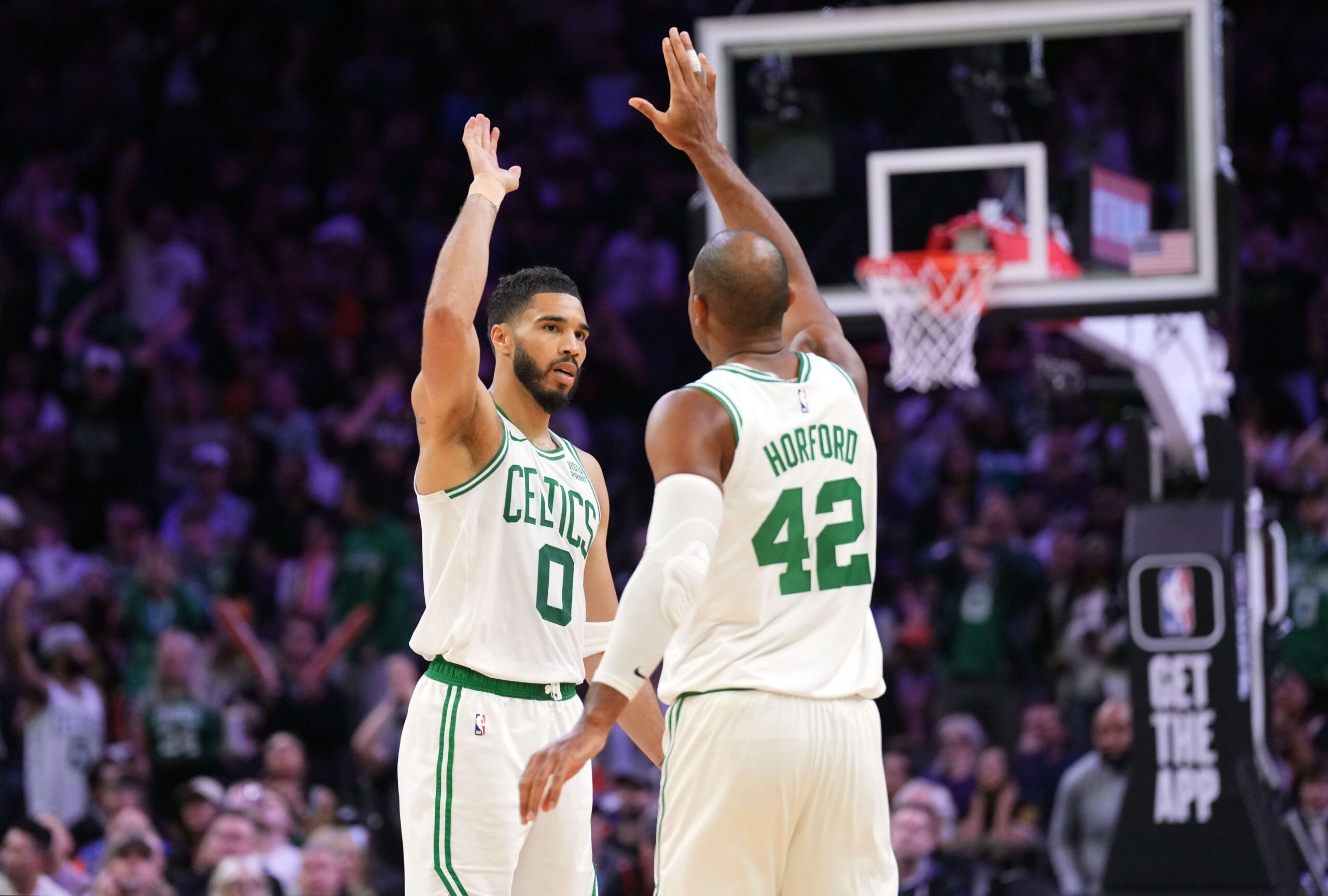 Boston Celtics, Al Horford, Jayson Tatum, Jaylen Brown