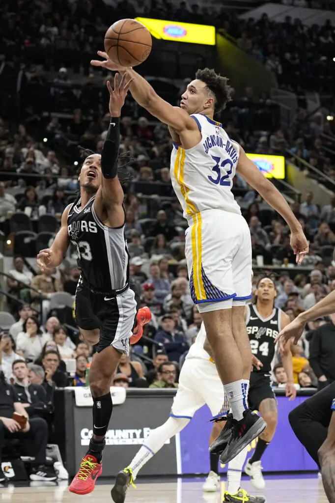 Golden State Warriors Rookie Drops Truth Bomb on Posterizing Victor Wembanyama 4 Golden State Warriors, Trayce Jackson-Davis