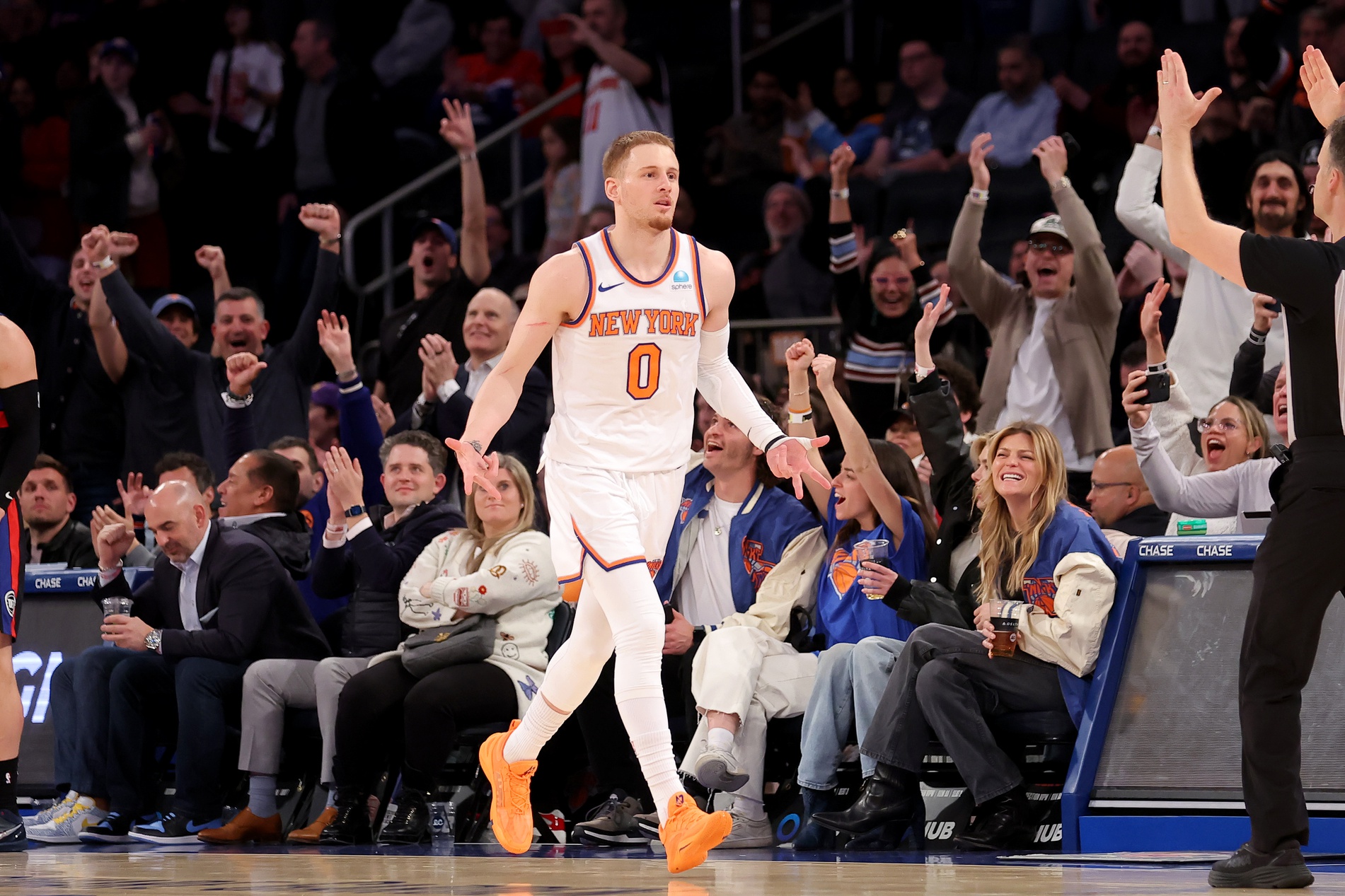 New York Knicks, Donte DiVincenzo, Golden State Warriors