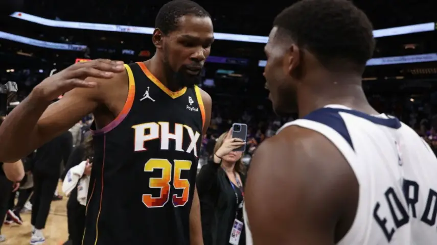 Minnesota Timberwolves's Anthony Edwards Makes 1 Shocking Declaration About Kevin Durant 2 phoenix suns kevin durant anthony edwards
