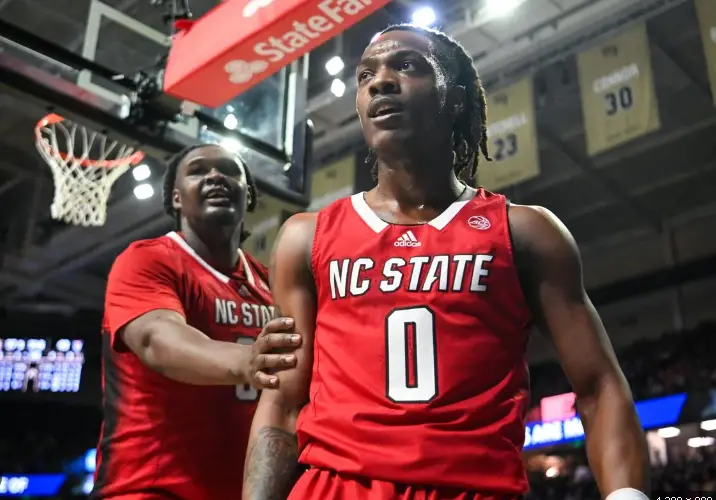 NC State Wolfpack Guard Receives Heartwarming Message From His 3rd Grade Teacher: 'Now Go Win That National Championship' 3 DJ Horne, NC State Wolfpack, Jayden Taylor