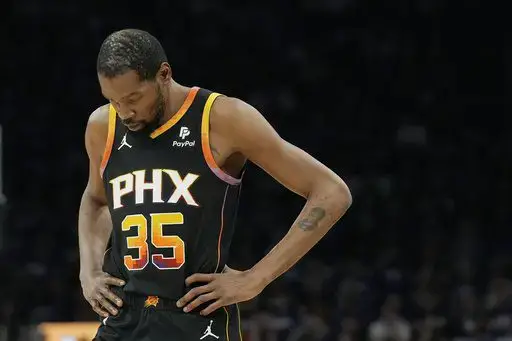 Report: Kevin Durant Unhappy with Phoenix Suns Gameplan Under Frank Vogel  in 2024 - www.hardwoodheroics.com