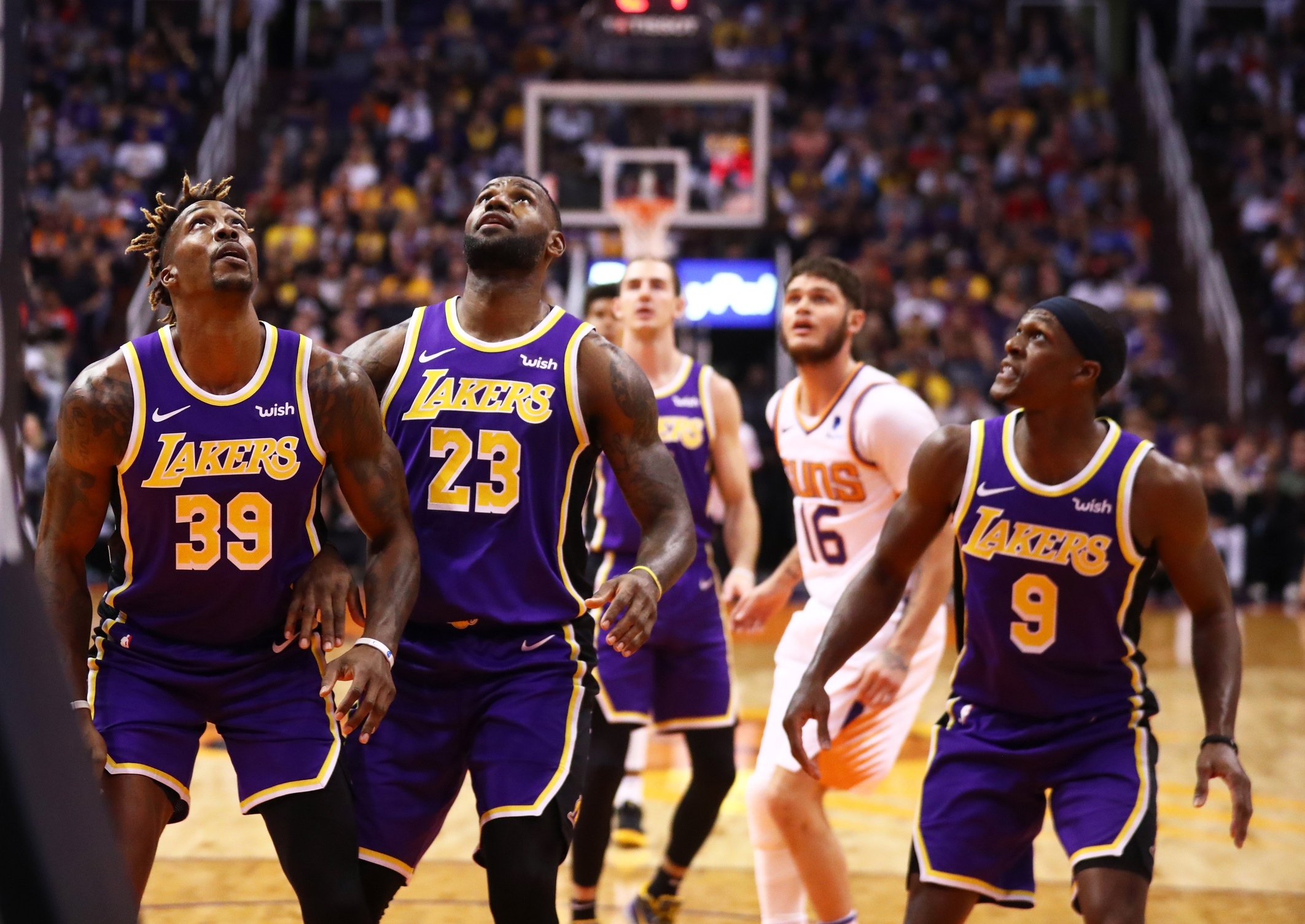 Los Angeles Lakers Rajon Rondo