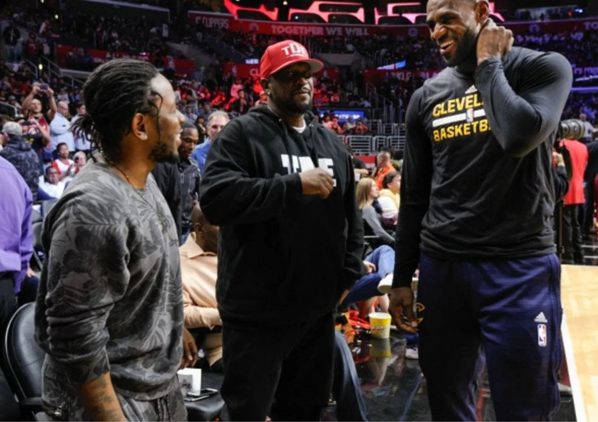 los angeles lakers lebron james kendrick lamar