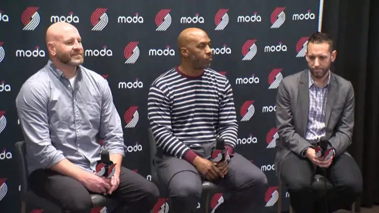 Portland Trail Blazers' Joe Cronin Gets Called Out for Wild Trade Demands for Jerami Grant 2 Joe Cronin, Chauncey Billups, Portland Trail Blazers