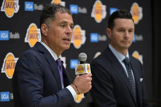 Los Angeles Lakers' GM Rob Pelinka Wants to Focus on the Team's Defensive Core Over the Summer 1 Los Angeles Lakers