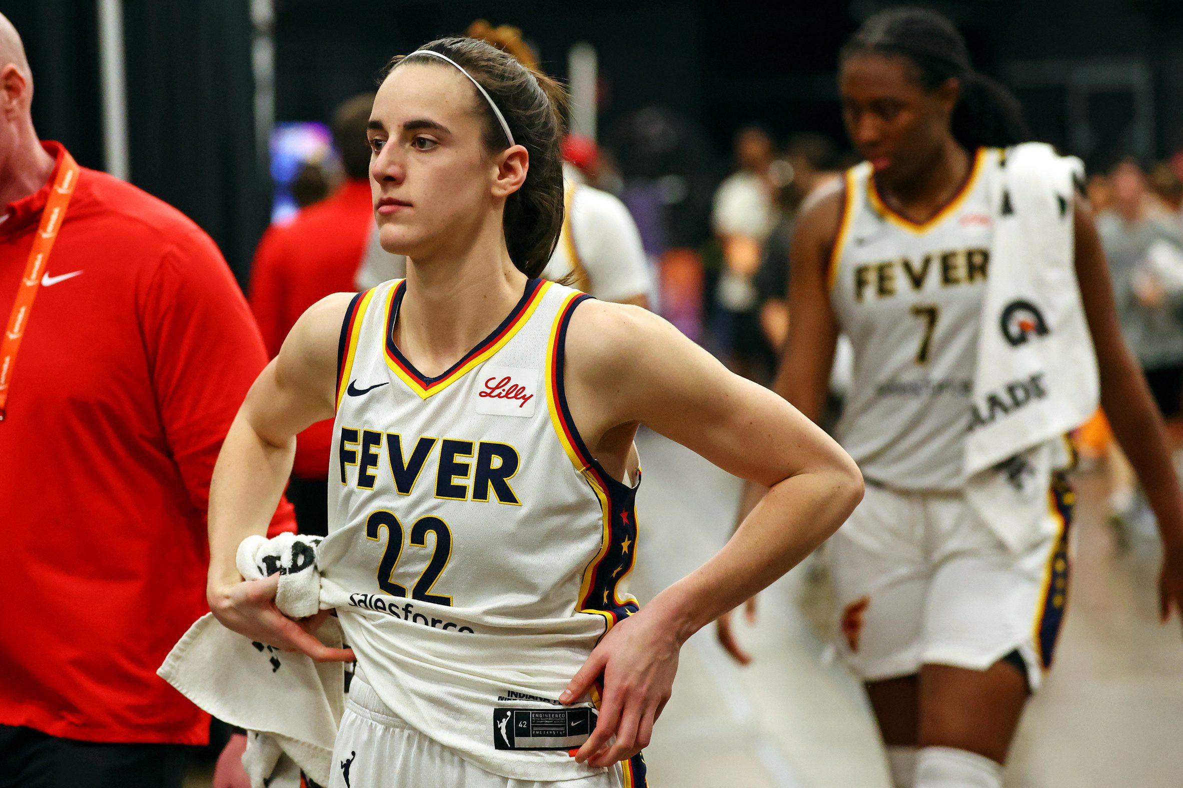 Indiana Fever's Caitlin Clark In Shock Over State of Her Knees in Latest  Photos