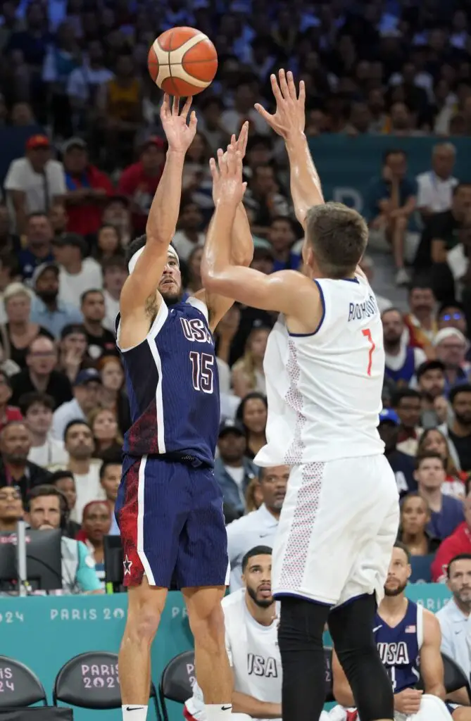 Devin Booker Reveals Draft Day What If With NBA Eastern Conference Team 2 Olympics, Devin Booker