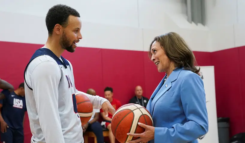 Stephen Curry Makes Huge Endorsement for Kamala Harris as 2024 Elections Make a Wild Turn 2 stephen curry