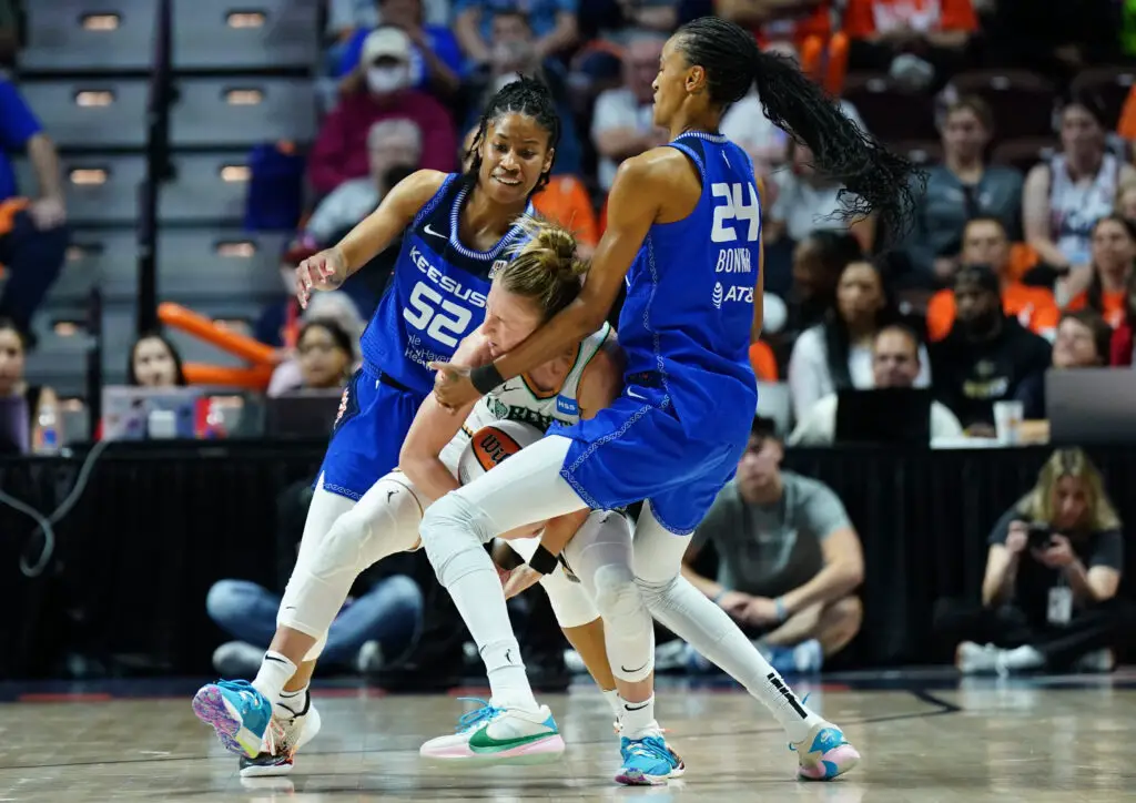WNBA: New York Liberty vs Connecticut Sun Sun 8/24/2024 Odds, Picks, Bets And Prediction 1 USATSI 21548359