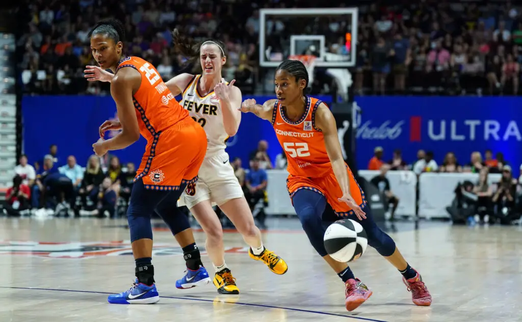 WNBA: Indiana Fever vs Connecticut Sun 08/28/2024 Odds, Picks, Bets And Prediction 2 USATSI 23517980