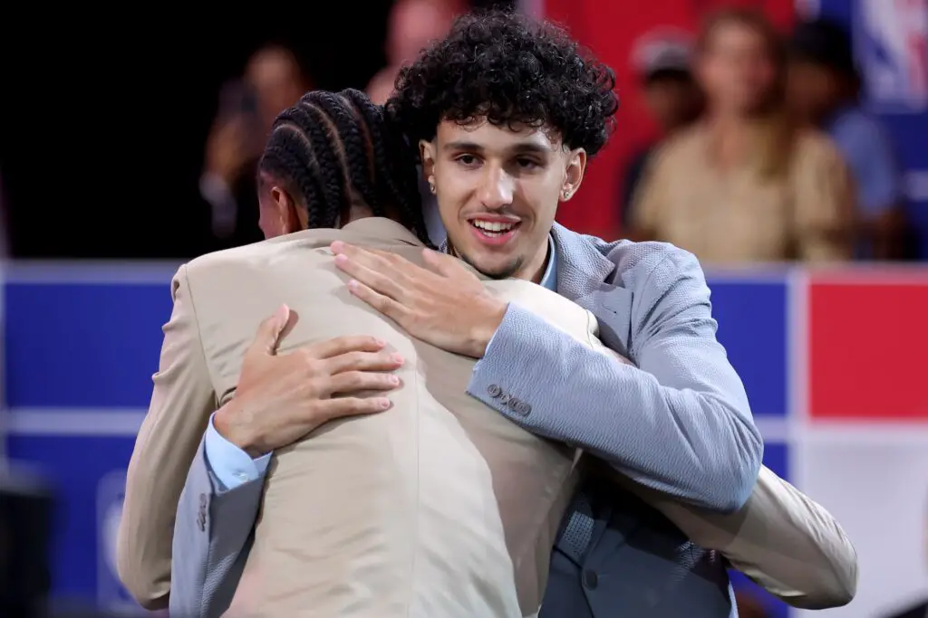 NBA 2K25 Promoter Warns of Fake In-Game Player Ratings Spreading Online 3 Atlanta Hawks, Zaccharie Risacher, NBA, Alex Sarr