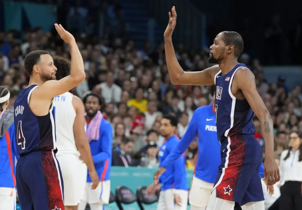 Steph Curry, Kevin Durant, Team USA Celebrations In 2024 Paris Olympics Heavily Criticized By Veteran Analyst 2 Team USA, Kevin Durant,