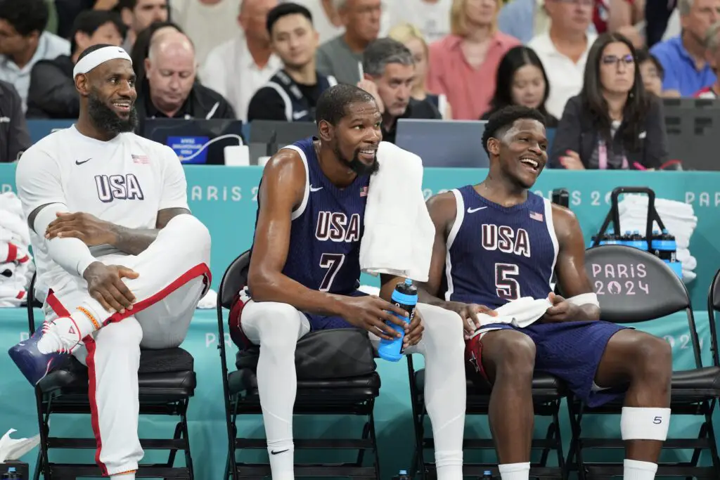 Kevin Durant Embarrassed By Bam Adebayo For Spreading Viral Team USA Bus Photo 1 Team USA, Kevin Durant,