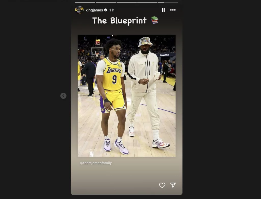 LeBron James Gives Simple Two-Word Description On Mentoring Bronny James 1 LeBron James, Bronny James