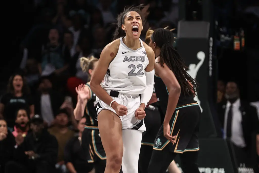Bam Adebayo, A'Ja Wilson Dating Rumors Gets Twist After Cryptic Tweet From Las Vegas Aces Star 2 USATSI 24377797