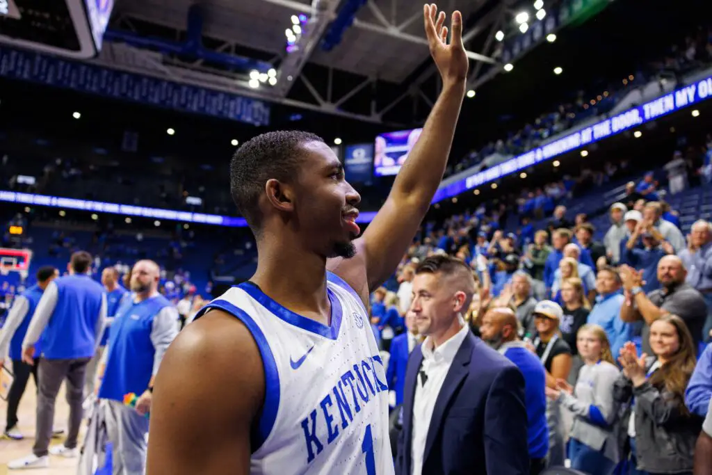 "Kentucky Plays Basketball Tonight" - #23 Kentucky Wildcats Play Exciting Exhibition Ahead of Opening Tip-Off 1 USATSI 24567300 168400517 lowres