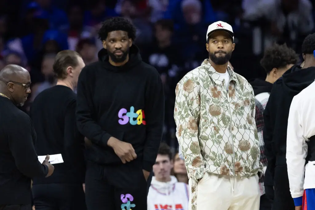 Joel Embiid Trade a Possibility Says Source If Player Confronts Reporter Again; 2023 MVP Likes Tweet About Daryl Morey 1 Joel Embiid trade rumors