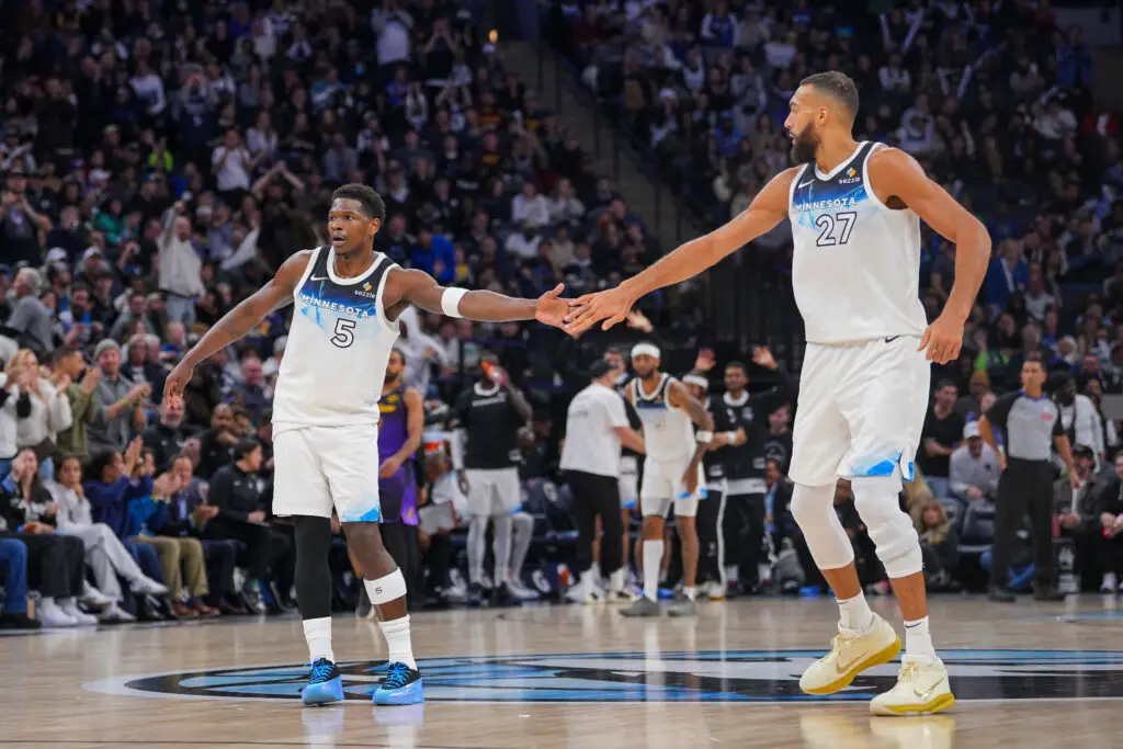 Timberwolves: Rudy Gobert is Unfazed By Draymond Green's Taunt, Says Team Remains Confident Despite 12-11 Standing - 'I Like Where We’re At' 3 Rudy Gobert, Minnesota Timberwolves, Anthony Edwards