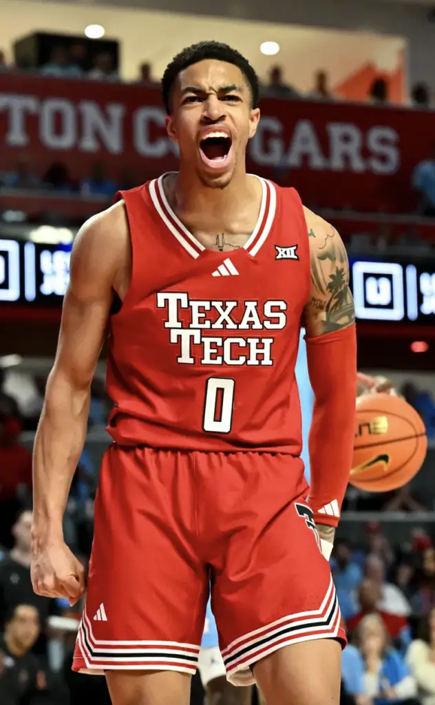 #22 Texas Tech Shock the #6 Cougars in Overtime 82-81 1 Texas Tech - Houston