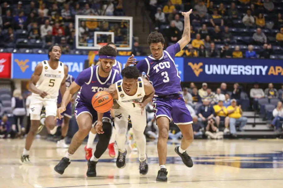 West Virginia Mountaineers: Javon Small Stakes His Claim for Big 12 Player of the Year in Win Over TCU 3 USATSI 25512257