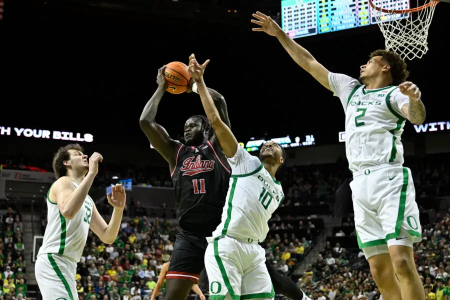 ‘If You’re Not Cheering for Us, Just Leave Us Alone’: Oumar Ballo on IU Fan Backlash 3 USATSI 25582772