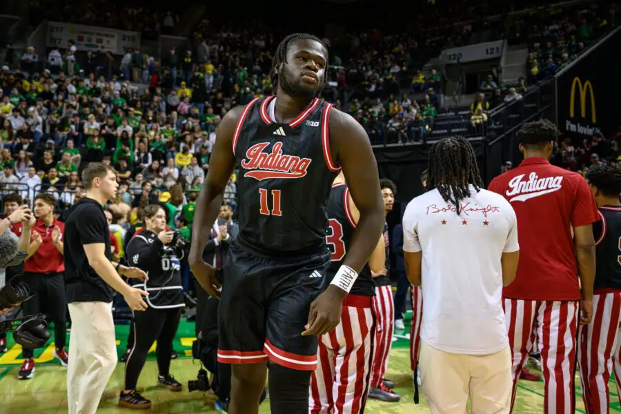 ‘If You’re Not Cheering for Us, Just Leave Us Alone’: Oumar Ballo on IU Fan Backlash 2 USATSI 25664953