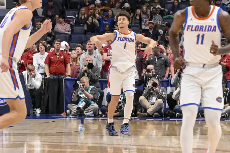 Florida Gators Chomp on: Walter Clayton Jr. Nets Dagger, Late Gaffe Seals Elite 8 Meltdown for Texas Tech 2 Walter Clayton Jr., Florida Gators, Texas Tech