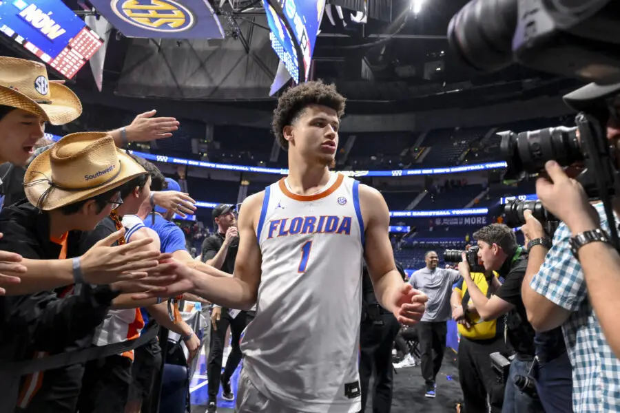 Florida Gators Chomp on: Walter Clayton Jr. Nets Dagger, Late Gaffe Seals Elite 8 Meltdown for Texas Tech 3 Florida Gators, Walter Clayton Jr., Texas Tech
