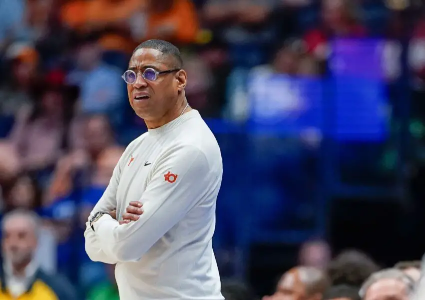 Major College Basketball Coach Expected To Be Fired After NCAA Tournament Loss 2 Texas head coach Rodney Terry surveys the court during the first half against Tennessee during a Southeastern Conference tournament quarterfinal game at Bridgestone Arena