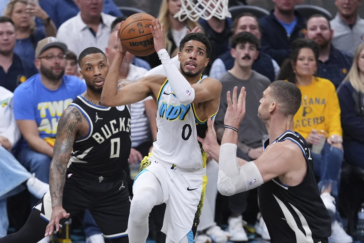 Tyrese Haliburton Gets 100% Real About Controversial Take After Indiana Pacers' Massive Game 2 Win vs. Bucks 1 indiana pacers tyrese haliburton