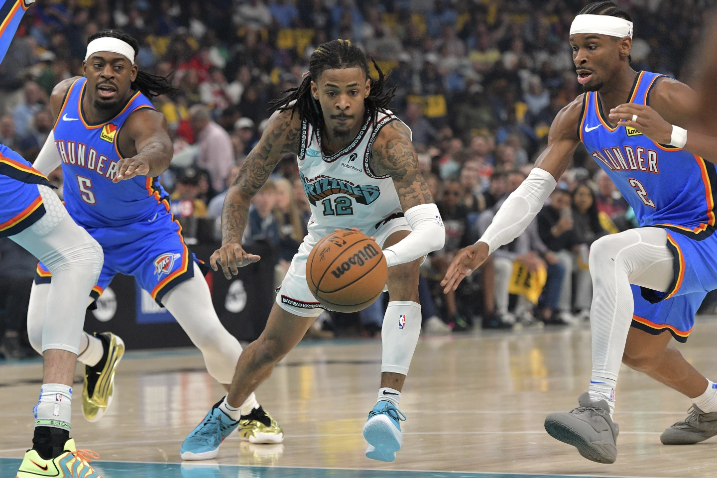 Oklahoma City Thunder Gets 1 Stern Warning After Narrow Game 3 Win 1 oklahoma city thunder ja morant