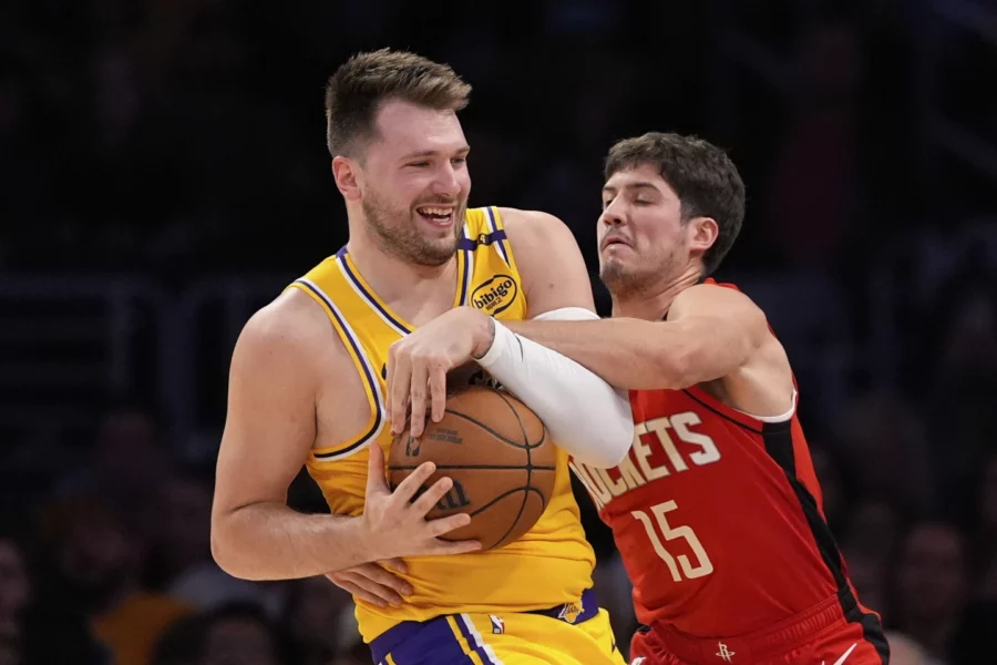 'Big Blow': Los Angeles Lakers' LeBron James On Luke Doncic's Off Night 2 los angeles lakers luka doncic