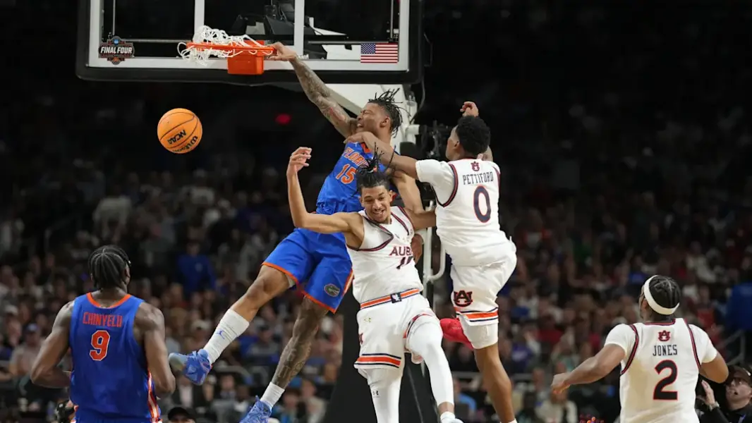 Charles Barkley Reacts to #1 Auburn's Painful Final Four Loss to Florida - "The Best Team Won" 2 Florida Gators, Auburn Tigers