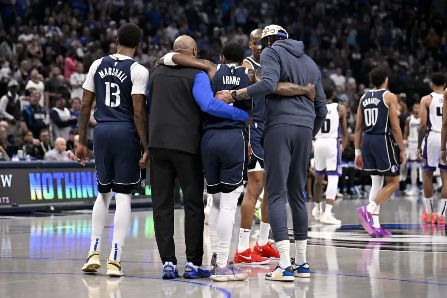 NBA Stars LeBron James and Kevin Love React to Dallas Mavericks Winning 2025 NBA Draft Lottery 3 USATSI 25572578 168400517 lowres