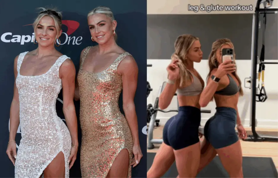 LOOK: Haley And Hanna Cavinder Shares Workout Secret On Fit Glutes 1 Haley and Hanna Cavinder. Photo credits: Imagn and TikTok.