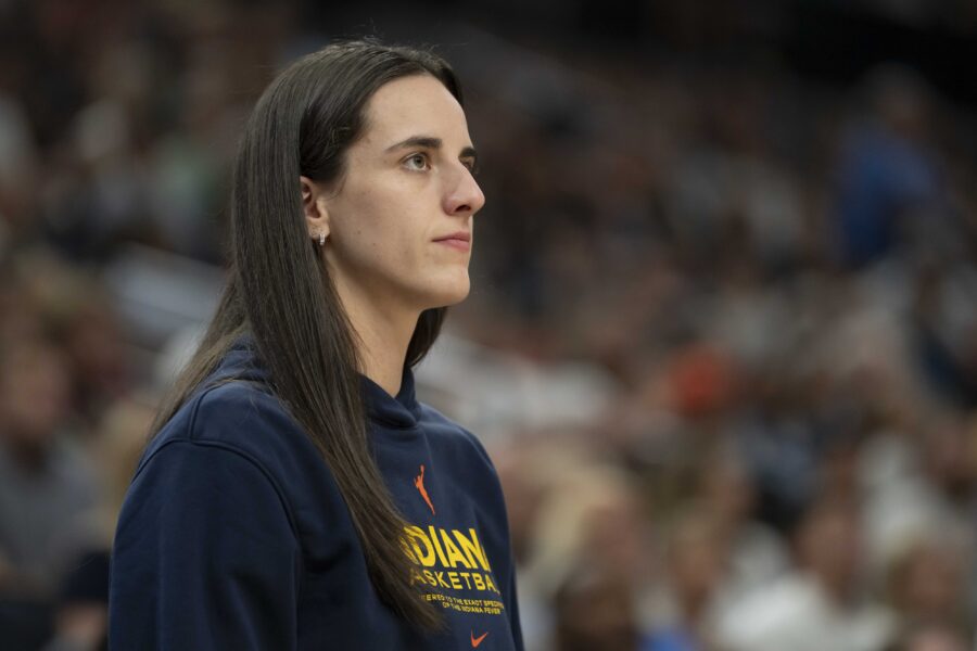 Caitlin Clark Sees Off-Camera Footage Leaked During Loss To Sparks, Goes Instantly Viral